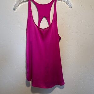 Eight Sixty brand Fuchsia racer back blouse
